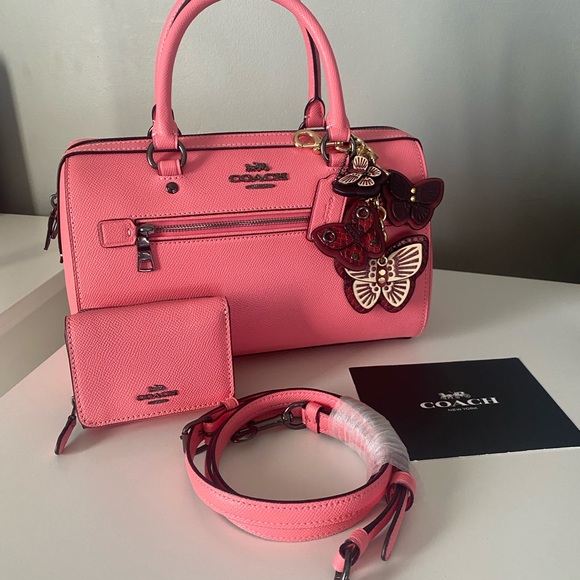 Coach satchel and matching wallet - Picture 1 of 11